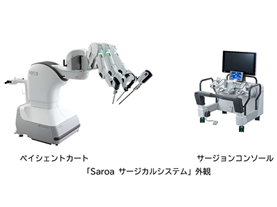 「触覚」を有する手術支援ロボットシステムSaroa、承認取得－リバーフィールドほか