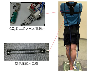 「反応性姿勢制御」改善のウェアラブルデバイス開発、転倒予防に期待－東京理科大ほか
